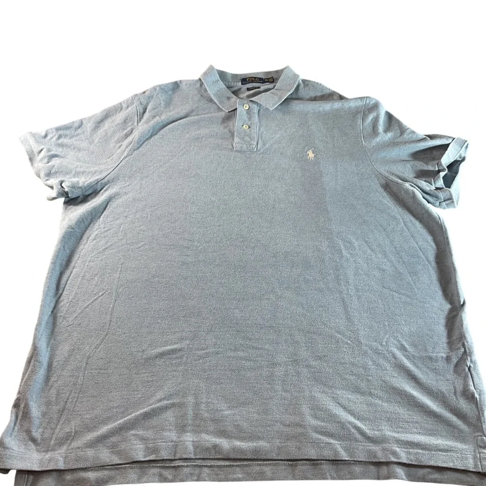 Polo Ralph Lauren Polo Shirt Classic Fit Light Blue XXL Short sleeve  pony‎ logo
